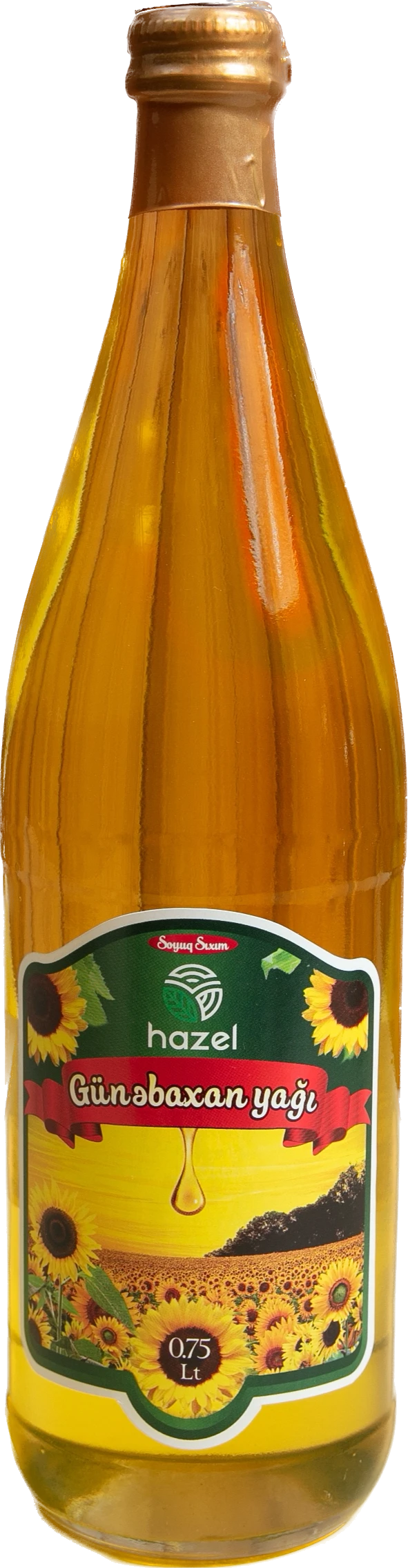 Günəbaxan yağı (750ml)